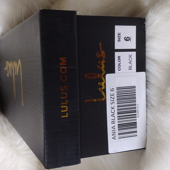 Lulu's Ania Black Pointed Toe Flats - Picture 2 of 7